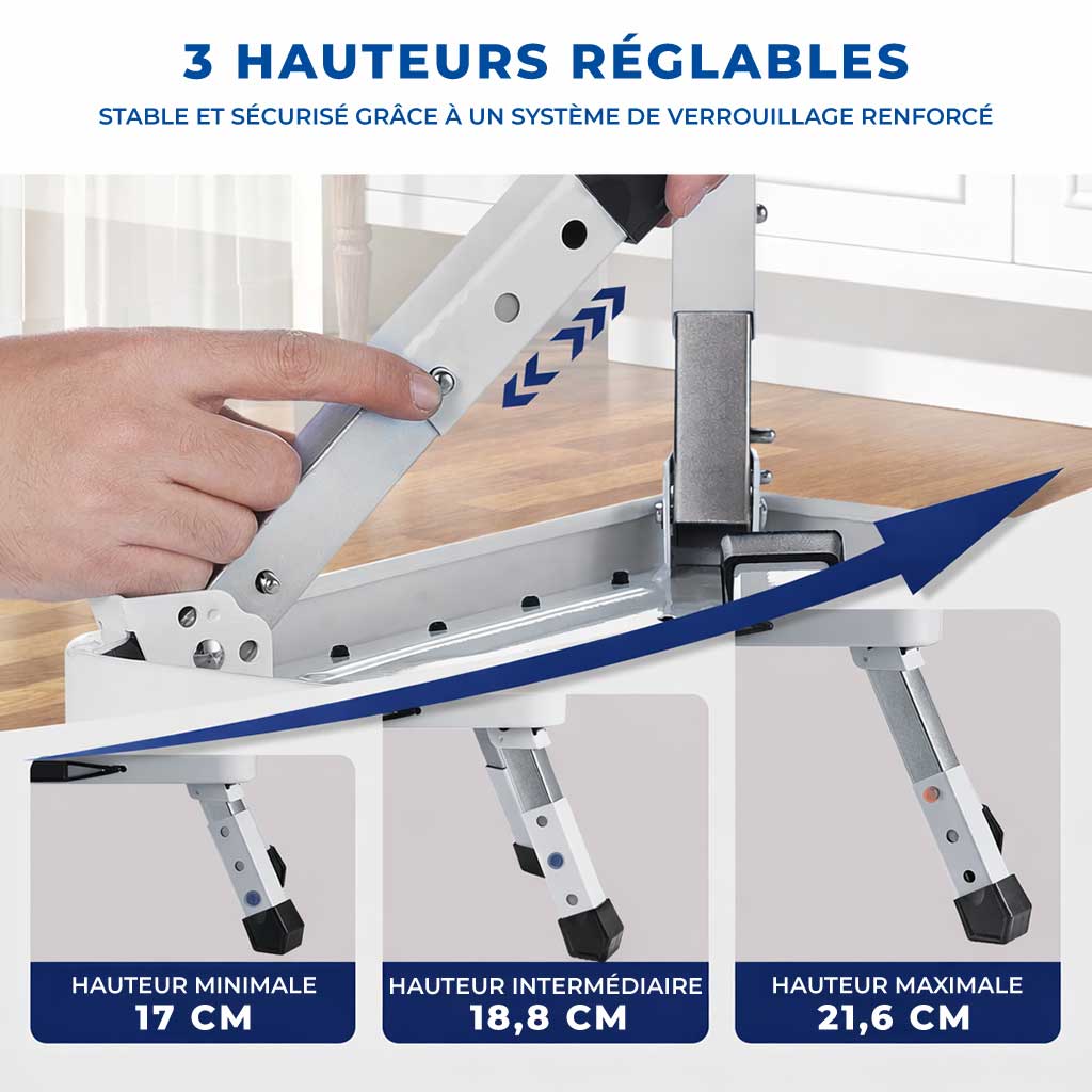 Marchepied Antidérapant Pliable et Réglables