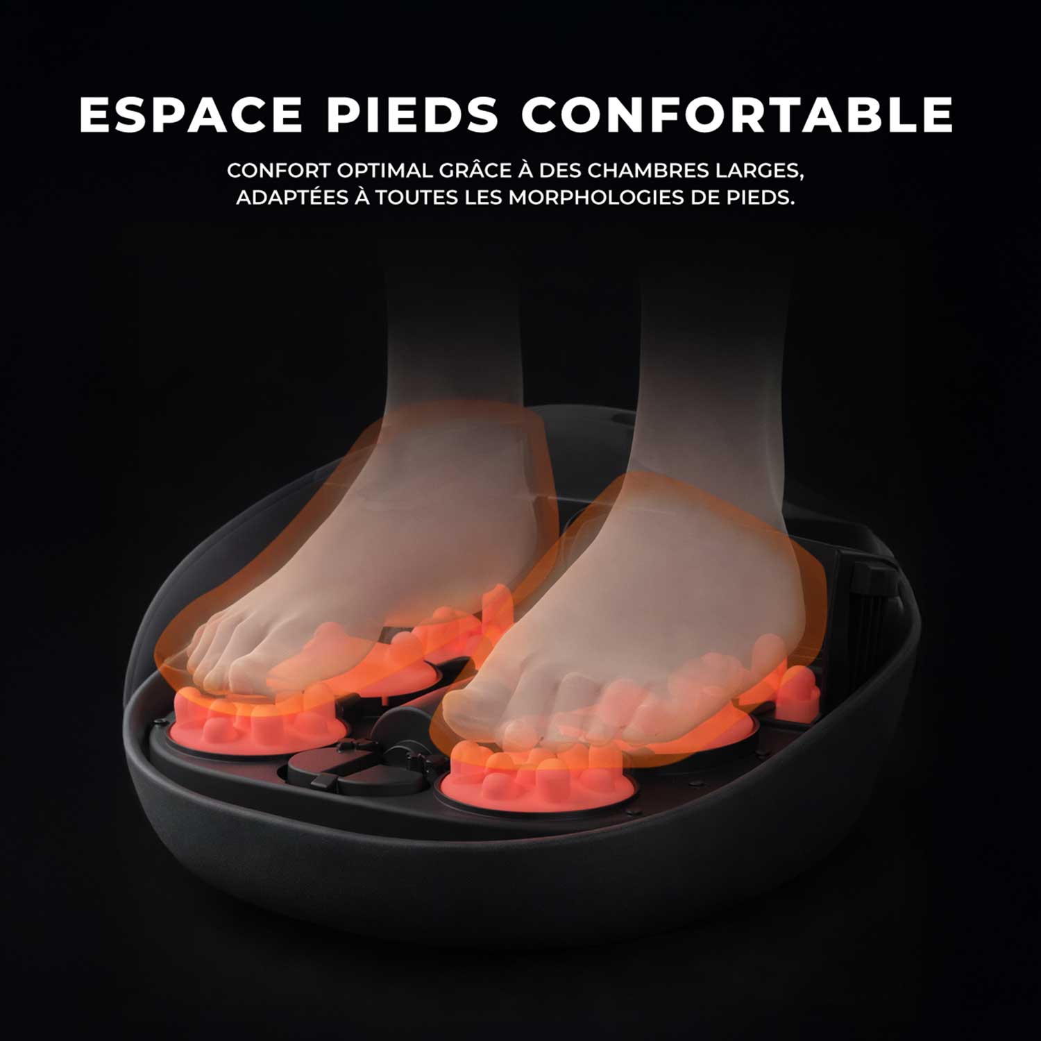 Masseur de Pieds Shiatsu Chauffant