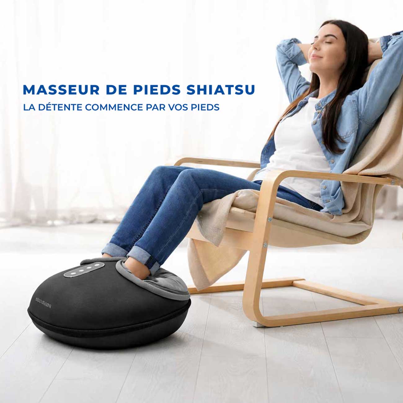 Masseur de Pieds Shiatsu Chauffant