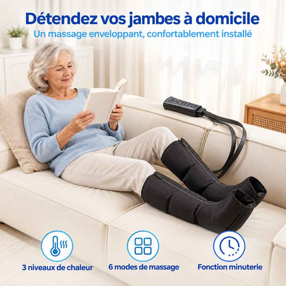 Masseur de Jambes et Pieds Chauffant