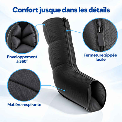 Masseur de Jambes et Pieds Chauffant