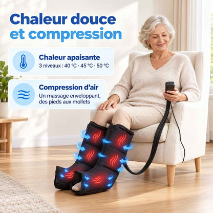 Masseur de Jambes et Pieds Chauffant