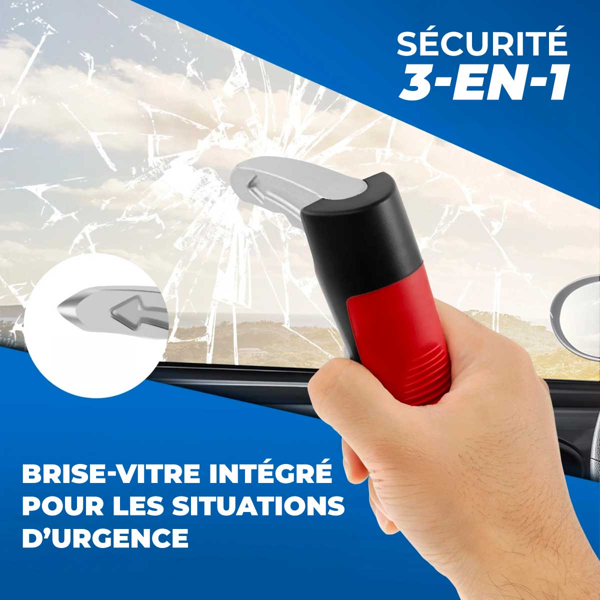 Poignée d’Aide Voiture Senior - Appui Sécurisé