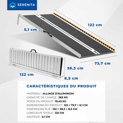 Rampe d'Accès Pliable Portable
