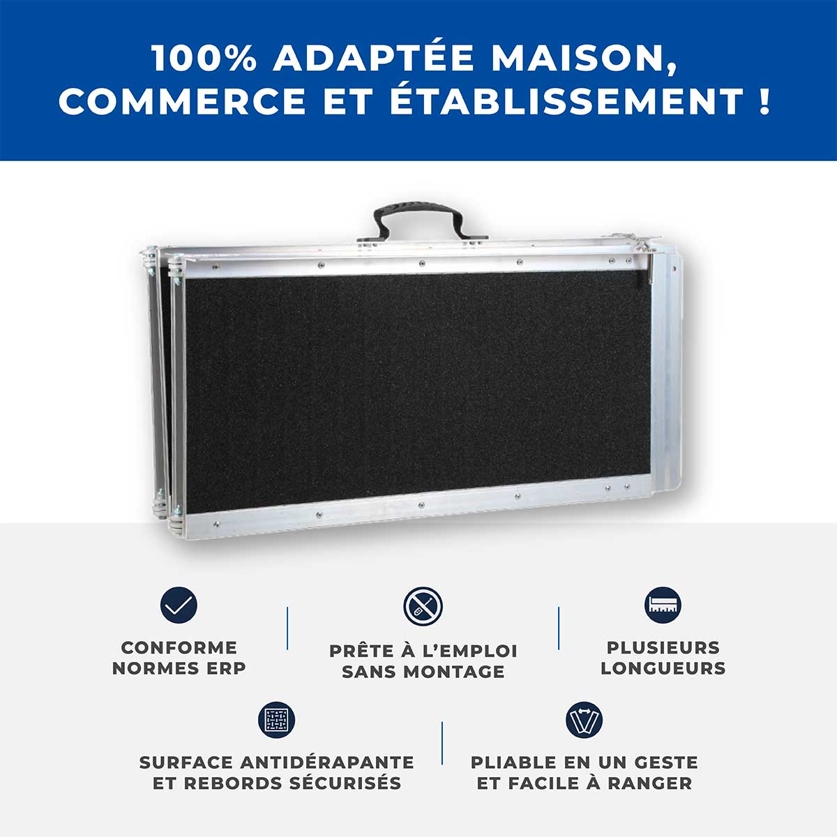 Rampe d'Accès Pliable Portable