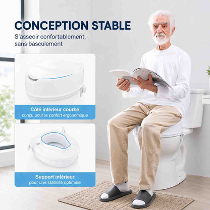 Réhausseur de Toilette Universel 15cm
