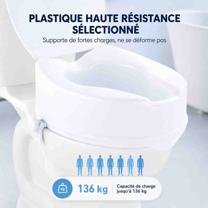 Réhausseur de Toilette Universel 15cm