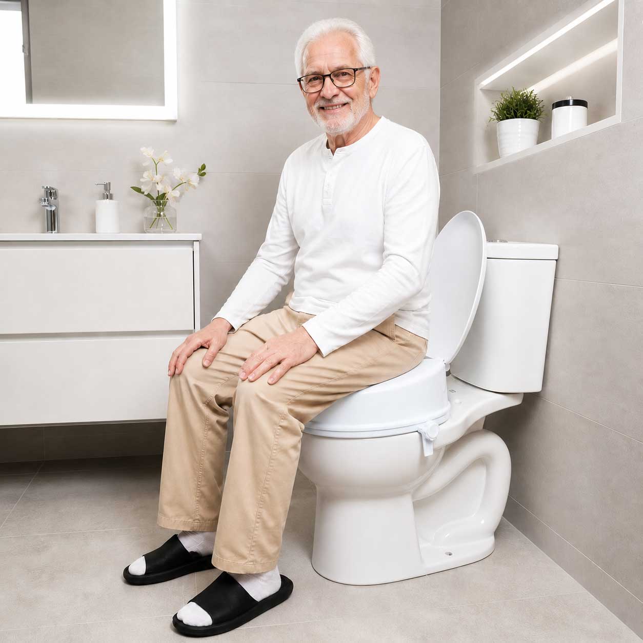Réhausseur de Toilette Universel 15cm