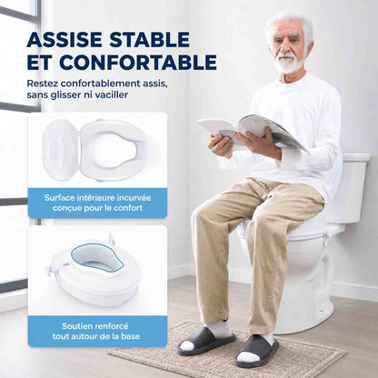 Réhausseur de Toilette Universel 10cm