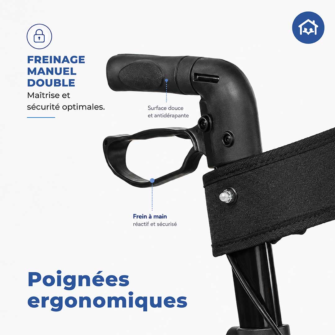 Déambulateur Grandes Roues Sérénita