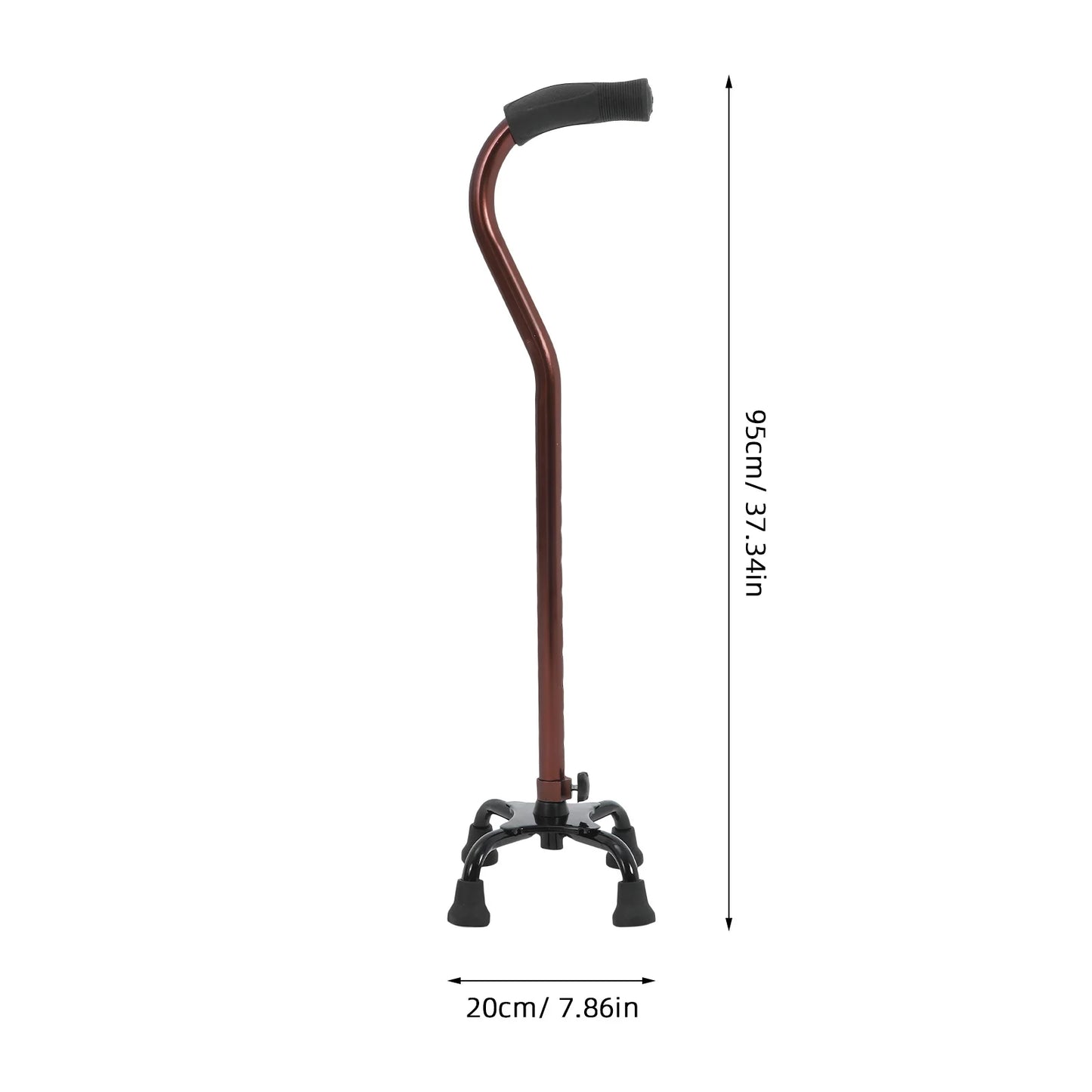 Canne de Marche Quadripode Premium