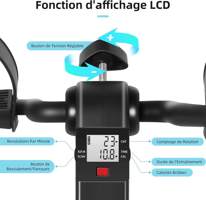 Pédalier d'Appartement Senior - Bras et Jambes