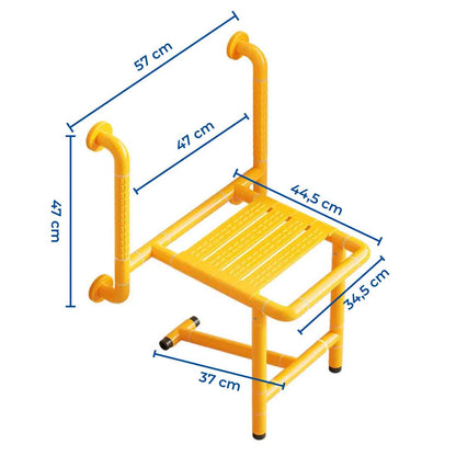 Siège de Douche Mural Escamotable