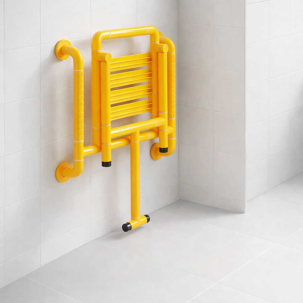 Siège de Douche Mural Escamotable