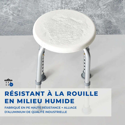 Tabouret de Douche Circulaire