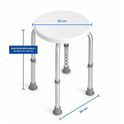 Tabouret de Douche Circulaire