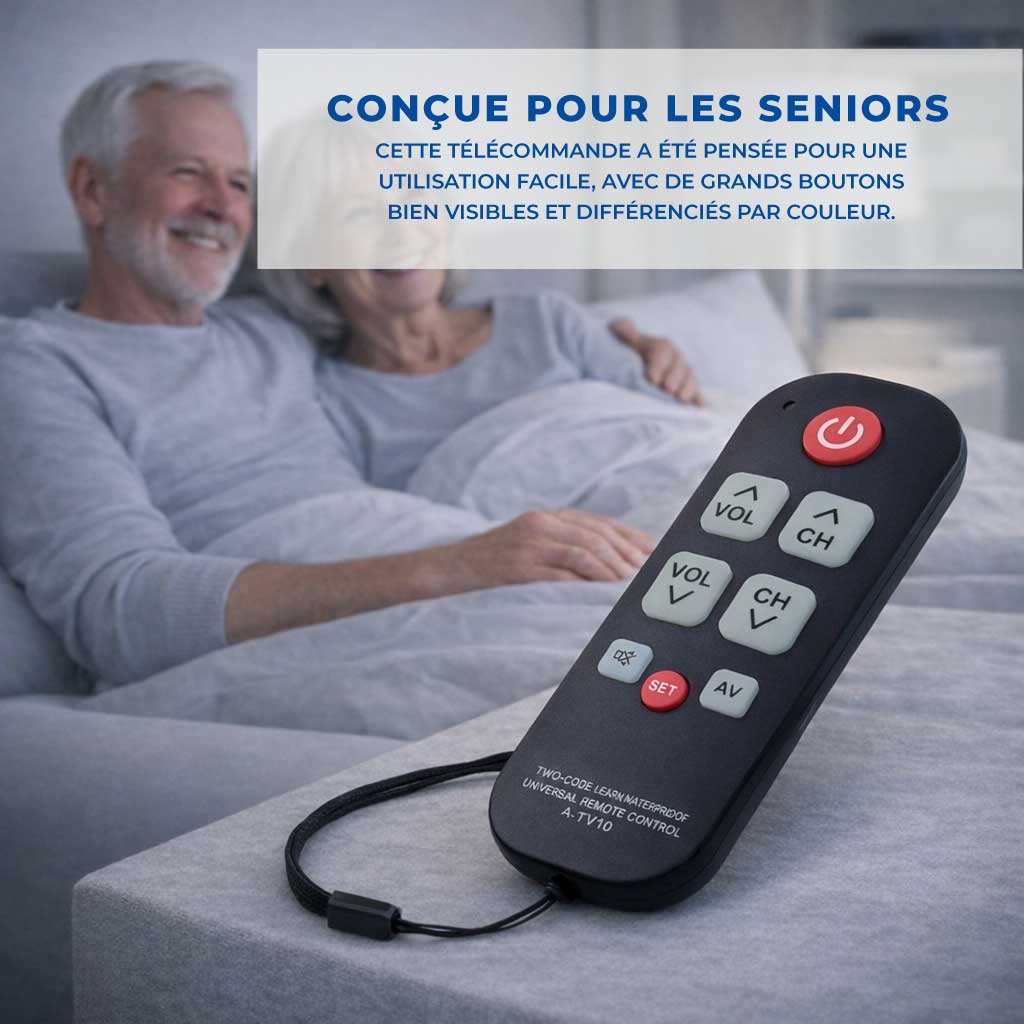 Télécommande Senior Boutons XXL (RF)