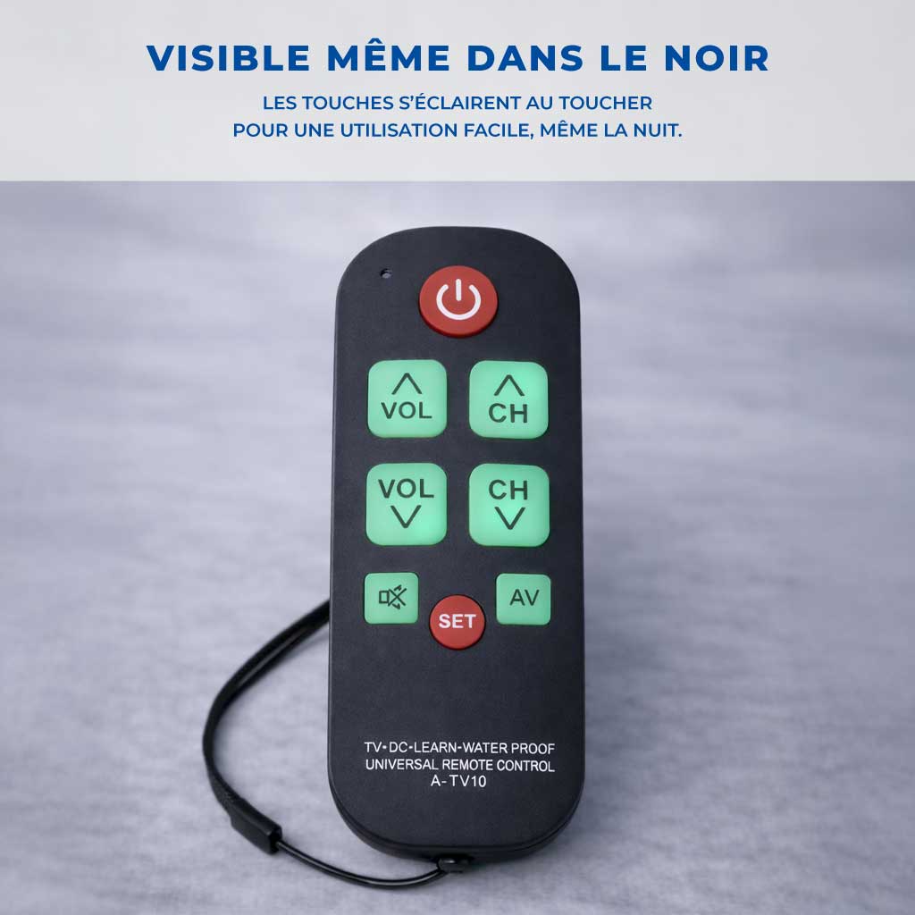 Télécommande Senior Boutons XXL (RF)