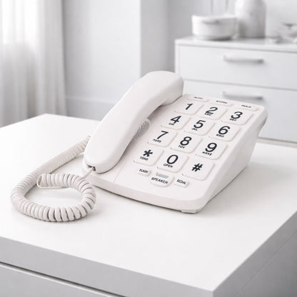 Téléphone Fixe Grosses Touches