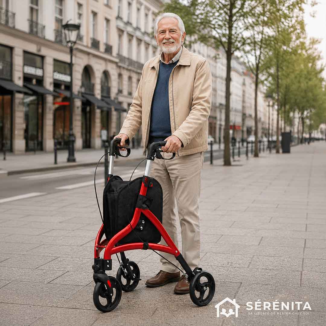 Déambulateur 3 Roues Sérénita