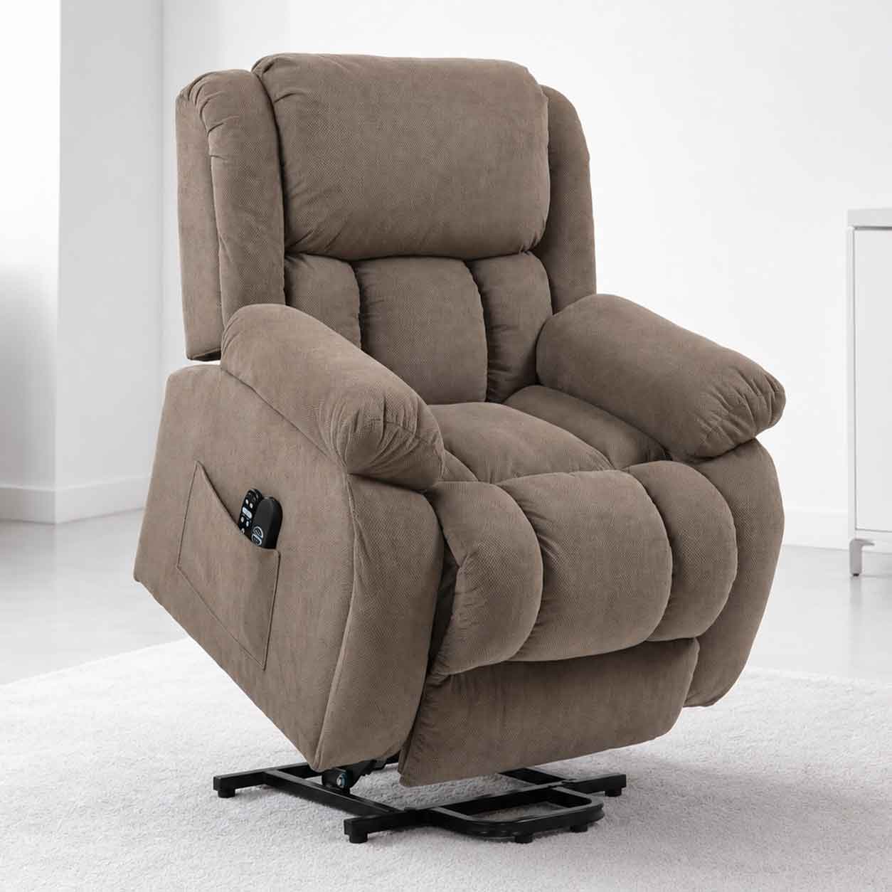 Fauteuil releveur électrique - Massage et chaleur lombaire