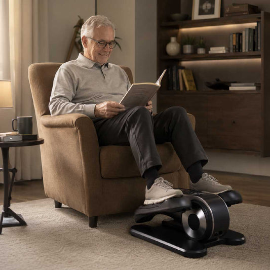 Vélo elliptique électrique assis