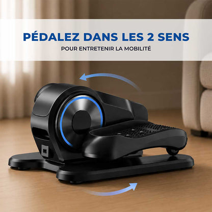 Vélo elliptique électrique assis