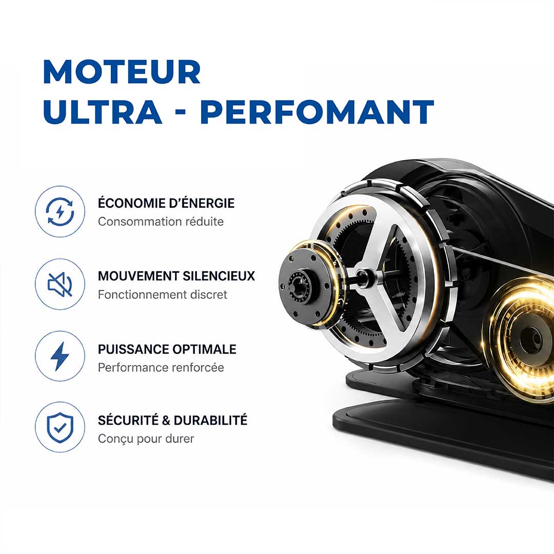 Vélo elliptique électrique assis
