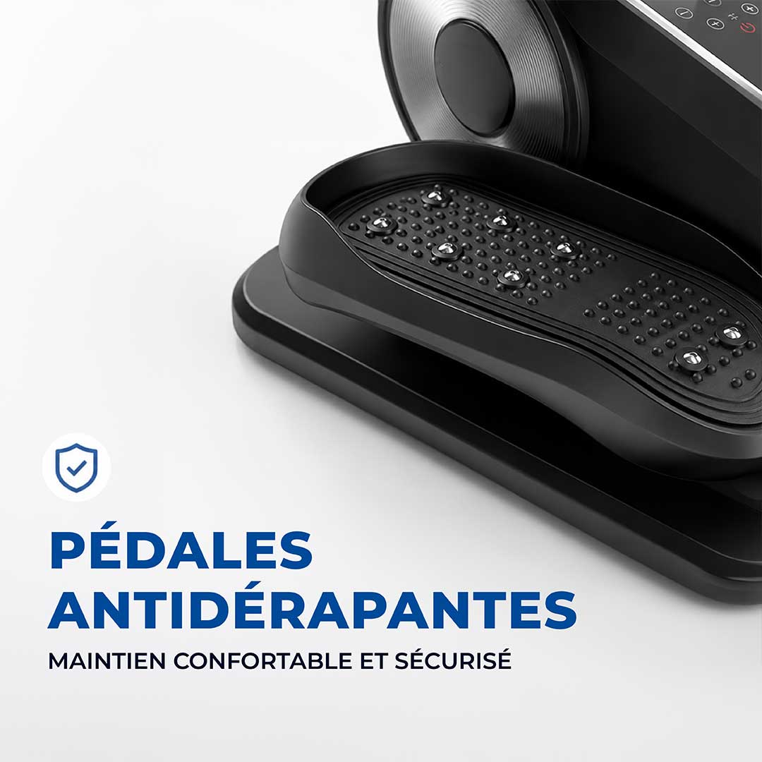 Vélo elliptique électrique assis