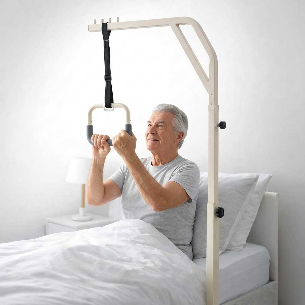 Potence de lit autoportante renforcée
