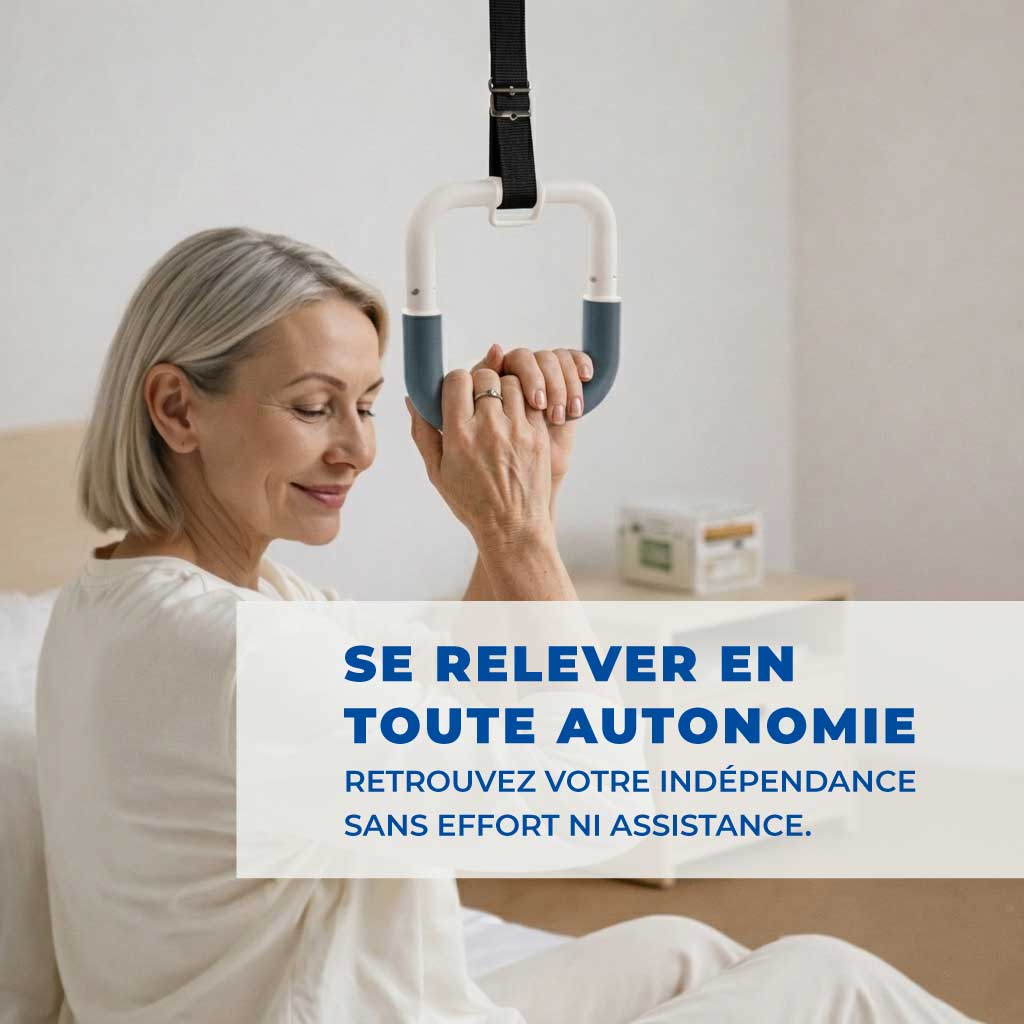 Potence de lit autoportante