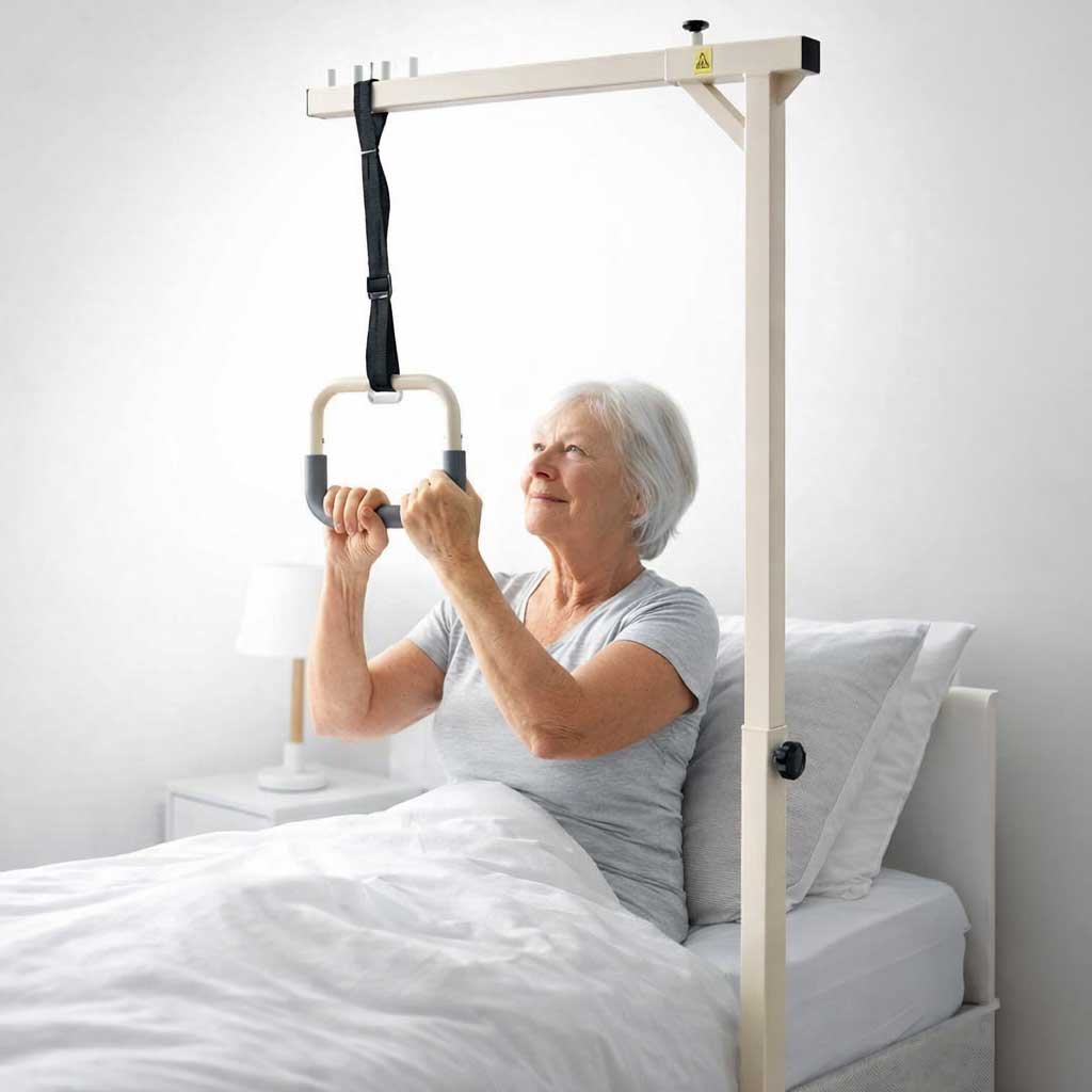 Potence de lit autoportante