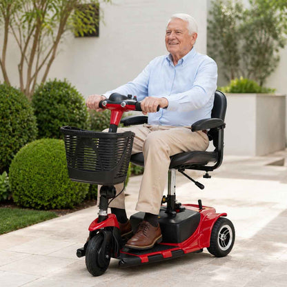 Scooter Électrique Senior 3 Roues Pliable