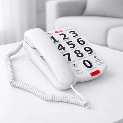 Téléphone Fixe Grosses Touches Senior